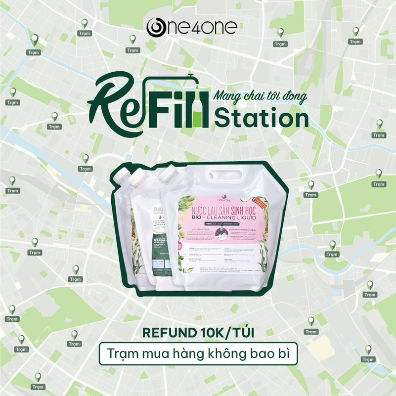 Refill Station tại One4One.