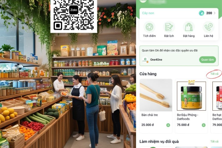 Vào làng thấy cái cửa hàng One4One