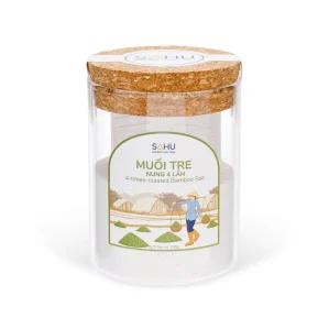 Muối tre nung 4 lần Sahu 100g